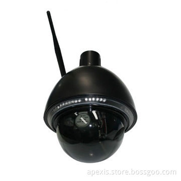 Wireless CCTV Surveillance Zoom IP Camera, with 3x Optical Zoom Function and PTZ ControlNew